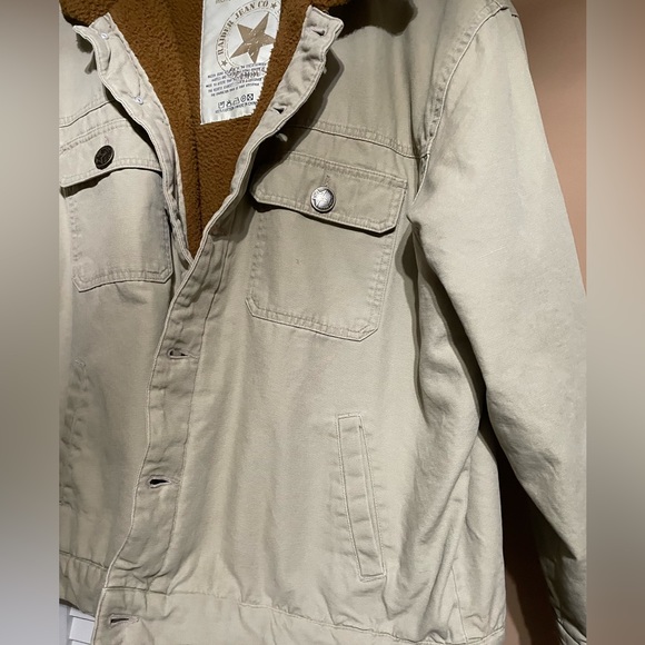 Raider Jean Co Lined Jacket Lightweight warm jacket size L Fall Winter B… - Picture 2 of 13